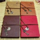 Retro Classic Notebook Vintage Pu Leather Bound Notepad Note Journal Diary Usa