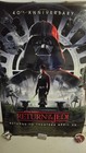 Star Wars Return Of The Jedi 40th Anniversary Double-sided Poster  brand New 