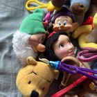 Lot  2 Of 14 Vintage Keychains Disney Winnie The Pooh Plush  Mcdonalds  Etc 