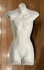 Clothing Form Hanging Female Display Torso Fits 5 To 10 Mannequin White Hollow