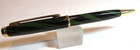 Terzetti Green Swirl Metal Brass Ballpoint Pen pouch-new  2023