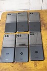 Lot Of 6 Motorola Razr Plus 2023 256gb Xt2321-3 At t Broken Not Working For Par