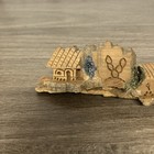 Vtg 1565 Copala Mexican Folk Art Hand Carved Village Bark Wood 7   