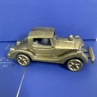 Solid Brass Ford Model T Car Vintage Figurine 5 5  X 2  Brass Vintage Cars
