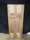 Homeside Raised Panel Vinyl Shutter  1 Pair  White 14-1 2 X 36