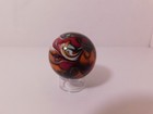 A Large New Creative Handmade Fancy Swirl Art Glass Marble - 40 Mm   1-9 16  Dia