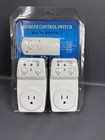 Remote Control Switch Bh9936-2 Wireless Outlet Power Socket Set 2 Receivers