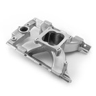 Pontiac 326 350 389 400 421 428 455 Hirise Aluminum Intake Manifold  polished 