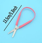 Mini Squeeze Scissors  Lefty Support Loop Scissors For Toddlers  5 Inch Adaptive