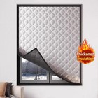 Blackout Blind Stick On Thermal Window Insulation Self Adhesive For Winters