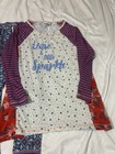 Matilda Jane 435    leave A Little Sparkle    Pj Set Girls Sz 10