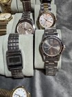22-piece Vintage Watch Lot     Citizen  Fossil  Badgley Mischka - Untested   As-is