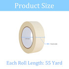 Masking Tape 1 Inch 6 Pack  Adhesive Painting Tape Bulk For General Purpose Use 