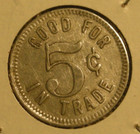 Bill s Hamburgers Good For 5 Cents In Trade Token Kansas City Kansas