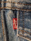 Vintage 90s Levi Blue Medium Denim Trucker Jacket