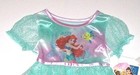 Disney Princess Ariel Little Mermaid Costume Nightgown Gown Pajamas New Tod Girl