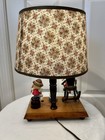 Vintage 1978 Working Childs Nursery Lamp Orig Shade Plays Music Missing 1 Screw