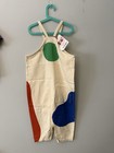 New With Tag Bobo Choses Landscape Dungaree Overalls Kids 4-5 Years