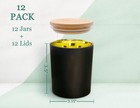 Aroparc Candle Jars With Lids 10oz Elegant Gold Interior Candle Jars For Candle