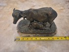 Antique French  Bronze Sculpture Sheep   Lamb Signed P J Mene 19th C