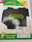 2  1990 Vintage Nintendo Purr-fect Punch Embroidery Patterns 64252 Tmnt 64259