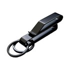 Heavy Duty Key Ring Holder Tactical Police Security Keychain Belt Clip Spring