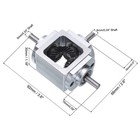 90 Degree Right Angle Bevel Gearbox 1 1 Reversing Double Output 6mm Shaft 1m 20t