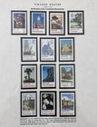 Us Commem s 1987-1997 Almost Complete In Black Mounts  Mnh Face  217  Lot 96