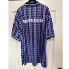 Umbro Usa Soccer Jersey Mens Xxl Blue Stars Stripes United States Soccer Kit