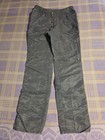 Vintage 80s Le Tigr   Parachute Pants Nylon 32 Snap Button Shiny Zip Pockets Rare