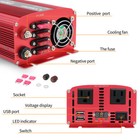 1500w 3000w Peak Solar Power Inverter -12v Dc To 110v Ac Converter With Dual Usb