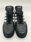 Adidas Men s Mundial Goal Leather Indoor Soccer Sizes 7-13 Black White  019310 