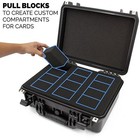 Cm Graded Card Case Storage Box For 100 Graded Sports Trading Cards  Waterproof