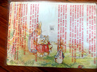 Pottery Barn Peter Rabbit Lunch Placemat Party Easter Holiday Gift Bunny Guest I