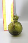 Heavy Green Decorative Bottle