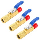 1 4  Sae Refrigerant Ball Valve For Air Conditioner - 3pc Ball Valve