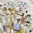 Oil Paint Lot - 66 - Assorted Dvp Grumbacher Winton Liquitex Bellini Duro