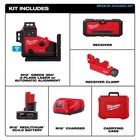 Milwaukee M12 Green 360 3-plane Laser With Automatic Alignment   Receiver