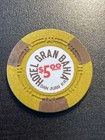  5 Hotel Gran Bahia San Juan Puerto Rico Casino Chip    rare   