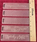 Lot - Darice Embossing Folders - Cuttlebug  Nature s Garden   More Lot Of 32