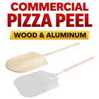 Commercial Pizza Peel Wood Aluminum Long short Handle Oven Paddle Multiple Sizes