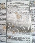 Battle Of Williamsburg Virginia George B  Mcclellan 1862 Old Civil War Newspaper