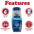 Nair Men Hair Removal Body Cream  12 Ounce  pack 13 Of 2   Clear