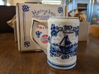 Vintage Delft Blue Heineken Mug With Original Box