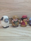 10 Fisher Price Little People Nativity Manger Christmas 4748 Jesus Mary Angel 