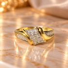 Women s Round Cut Simulated Diamond Engagement Ring Band 14k Yellow Gold Plated