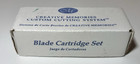 Creative Memories Cutting System Blade Cartridge Set 3pcs Green Blue Red