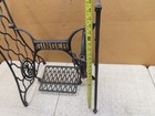 Vtg Antique Pre 1920s  Singer Treadle Sewing Machine Cast Iron Table Base Legs