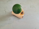 Vtg Green Suicide Spinner Knob Tractor Truck Steering Wheel John Deere Oliver