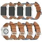 Leather Watch Band Strap For Apple Watch Iwatch Series 9 8 7 6 5 38-49mm